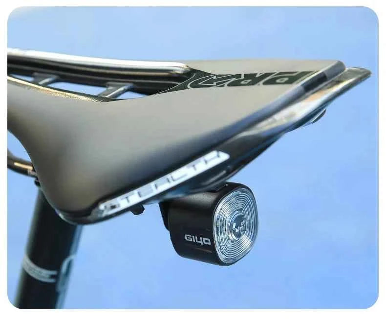 Tail Light for MTB/Road Bike ‌ IP66 Waterproof Smart with Auto Brake Sensing / Non-Smart Option LED Rear Lamp with RGB Light