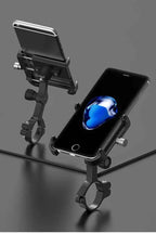GUB P10 Bike Phone Holder Bracket Aluminum Alloy Motorcycle Bicycle Stand Mount Support Handlebar Clip for 55-100mm