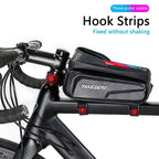 Bicycle Bag 1L Frame Front Top Tube Bike Bag Handlebar Mtb Touch Screen Cycling Bag Phone Holder Case Bicycle Accessories