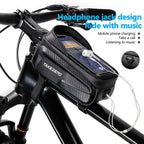 Bicycle Bag 1L Frame Front Top Tube Bike Bag Handlebar Mtb Touch Screen Cycling Bag Phone Holder Case Bicycle Accessories