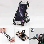GUB P10 Bike Phone Holder Bracket Aluminum Alloy Motorcycle Bicycle Stand Mount Support Handlebar Clip for 55-100mm