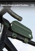 WEST BIKING Bicycle Magnetic Lid Top Tube Bag With Bolts Mounted & Straps MTB Road Bike Waterproof  Front Frame Structured Bag