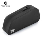 WEST BIKING Bicycle Magnetic Lid Top Tube Bag With Bolts Mounted & Straps MTB Road Bike Waterproof  Front Frame Structured Bag