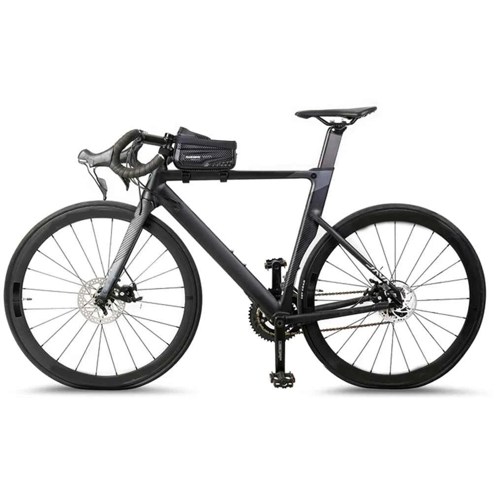 1L Bike Bag Bicycle Front Cell Mobile Phone Case Holder with Touchscreen Top Tube Cycling Bag Reflective MTB Bike Accessories