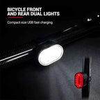 Heinast Bike Lighting Front and Rear Lights Bicycle Lamp Led Cycling Light Bike Flashlight for Bicycle Front Taillight Lantern