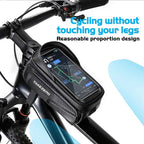 Bicycle Bag 1L Frame Front Top Tube Bike Bag Handlebar Mtb Touch Screen Cycling Bag Phone Holder Case Bicycle Accessories