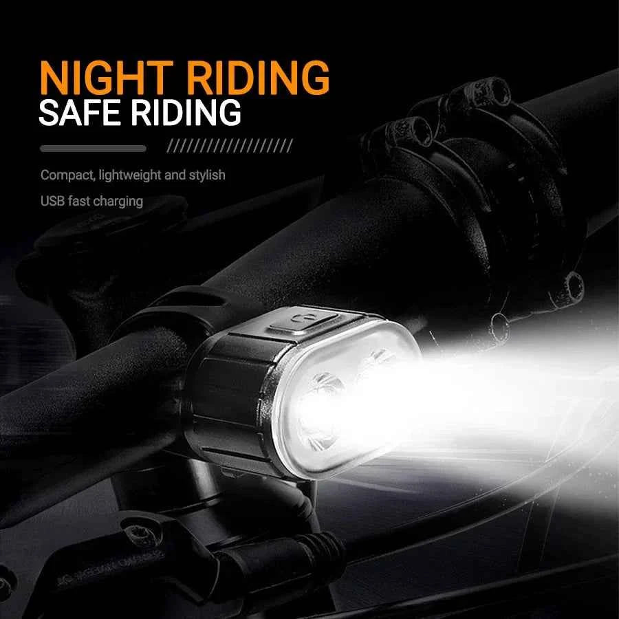 Heinast Bike Lighting Front and Rear Lights Bicycle Lamp Led Cycling Light Bike Flashlight for Bicycle Front Taillight Lantern