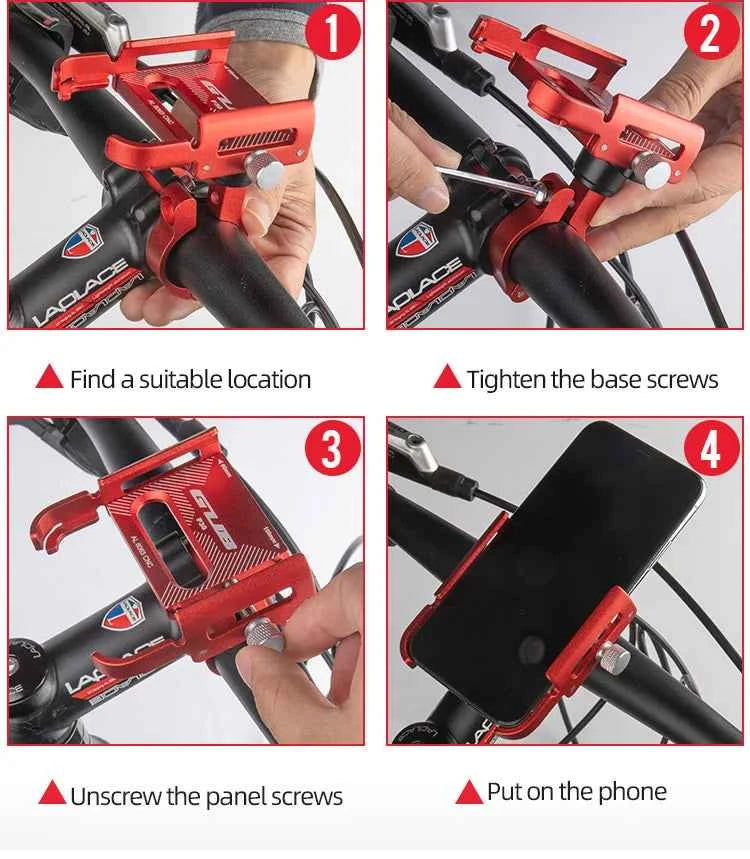GUB P30 Bike Phone Holder Adjustable 360 Degree Bicycle Phone Stand Mount Riding Cycling MTB Cycling Accessories GUB G85 P10 G81