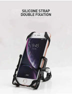 GUB P10 Bike Phone Holder Bracket Aluminum Alloy Motorcycle Bicycle Stand Mount Support Handlebar Clip for 55-100mm