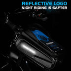 Bicycle Bag 1L Frame Front Top Tube Bike Bag Handlebar Mtb Touch Screen Cycling Bag Phone Holder Case Bicycle Accessories