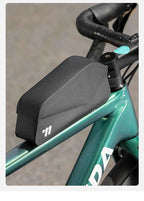 WEST BIKING Bicycle Magnetic Lid Top Tube Bag With Bolts Mounted & Straps MTB Road Bike Waterproof  Front Frame Structured Bag