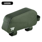 WEST BIKING Bicycle Magnetic Lid Top Tube Bag With Bolts Mounted & Straps MTB Road Bike Waterproof  Front Frame Structured Bag