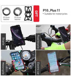 GUB P30 Bike Phone Holder Adjustable 360 Degree Bicycle Phone Stand Mount Riding Cycling MTB Cycling Accessories GUB G85 P10 G81