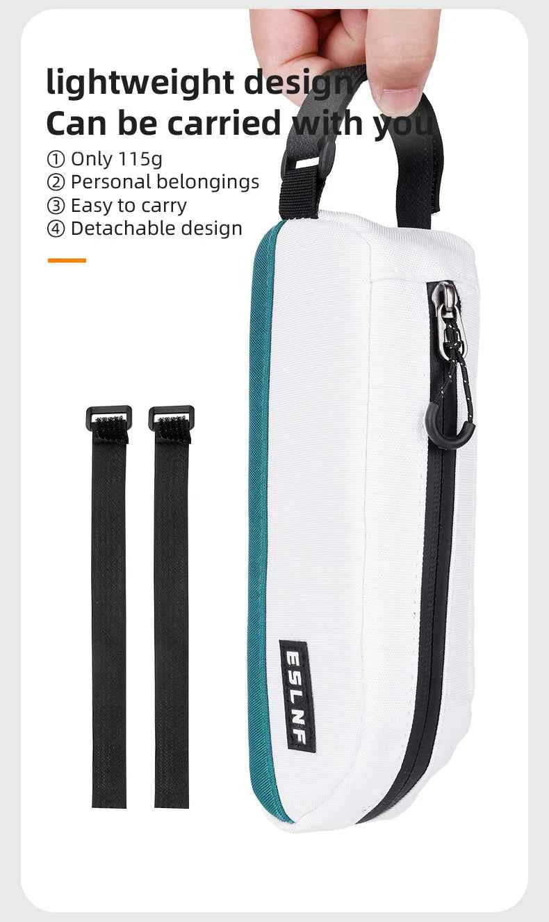 ESLNF Bicycle Top Tube Bag Portable Cycling Front Frame Triangle Bag Lightweight Bike Bag MTB Road Bike Accessories