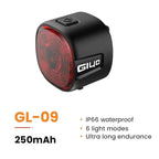 Tail Light for MTB/Road Bike ‌ IP66 Waterproof Smart with Auto Brake Sensing / Non-Smart Option LED Rear Lamp with RGB Light