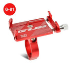 GUB P10 Bike Phone Holder Bracket Aluminum Alloy Motorcycle Bicycle Stand Mount Support Handlebar Clip for 55-100mm