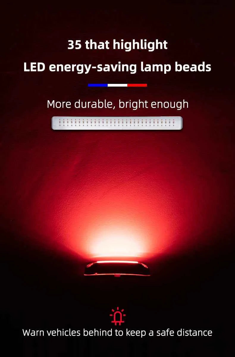 ROCKBROS Bike Tail Light Waterproof Seatpost Warning Bicycle Rear Light MTB Road LED Lamp Tailight USB Charging Cycling Light