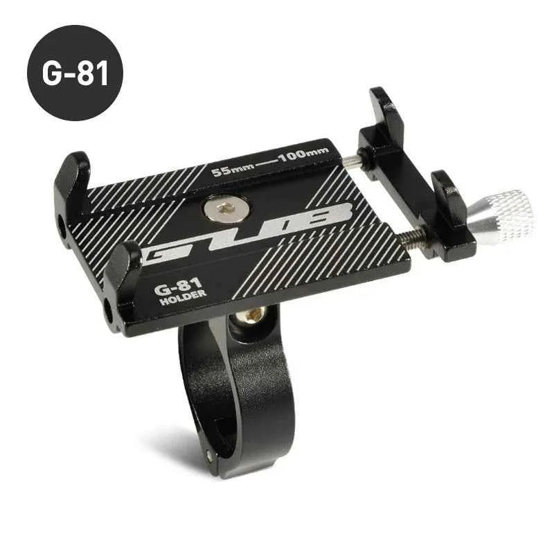 GUB P10 Bike Phone Holder Bracket Aluminum Alloy Motorcycle Bicycle Stand Mount Support Handlebar Clip for 55-100mm