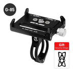 GUB P10 Bike Phone Holder Bracket Aluminum Alloy Motorcycle Bicycle Stand Mount Support Handlebar Clip for 55-100mm
