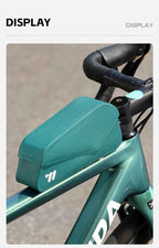 WEST BIKING Bicycle Magnetic Lid Top Tube Bag With Bolts Mounted & Straps MTB Road Bike Waterproof  Front Frame Structured Bag