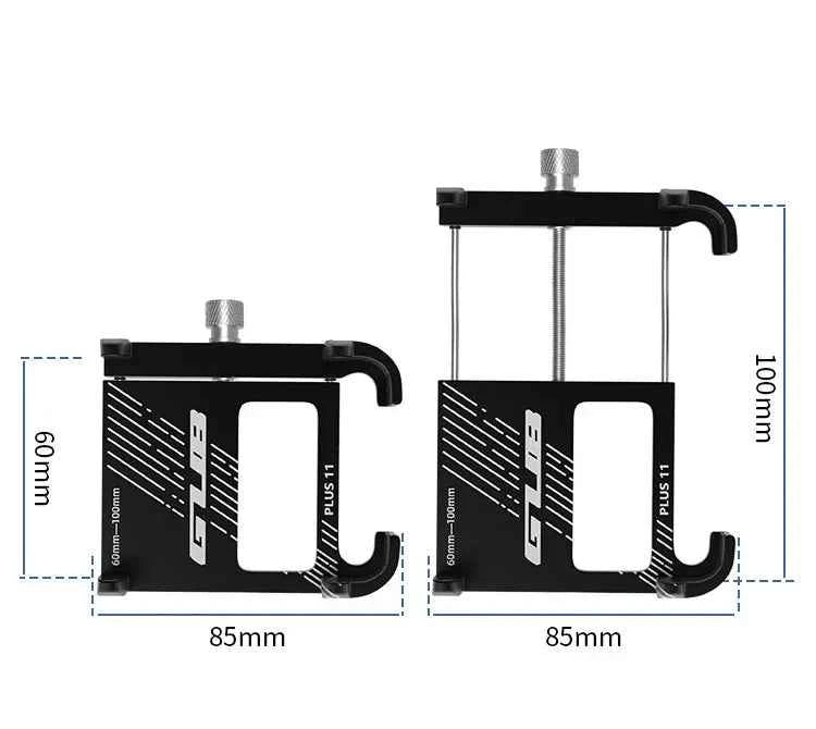 GUB P10 Bike Phone Holder Bracket Aluminum Alloy Motorcycle Bicycle Stand Mount Support Handlebar Clip for 55-100mm