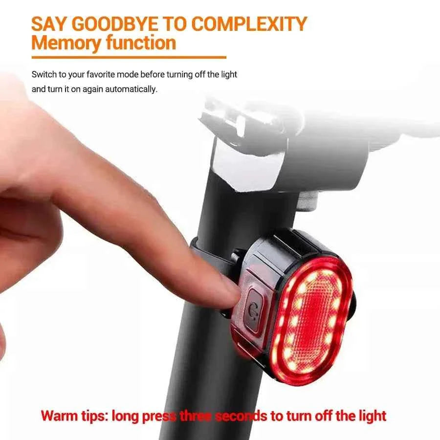 Heinast Bike Lighting Front and Rear Lights Bicycle Lamp Led Cycling Light Bike Flashlight for Bicycle Front Taillight Lantern
