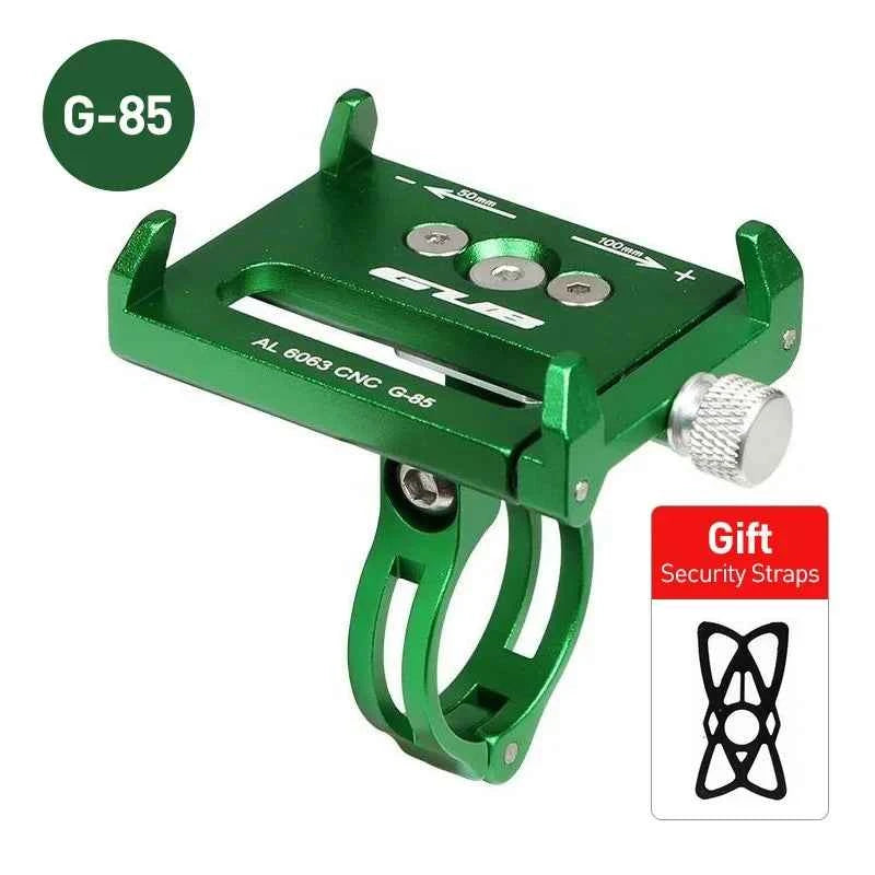 GUB P10 Bike Phone Holder Bracket Aluminum Alloy Motorcycle Bicycle Stand Mount Support Handlebar Clip for 55-100mm