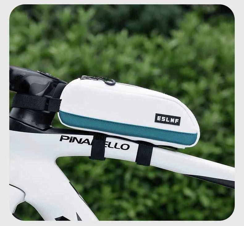 ESLNF Bicycle Top Tube Bag Portable Cycling Front Frame Triangle Bag Lightweight Bike Bag MTB Road Bike Accessories