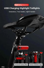 Heinast Bike Lighting Front and Rear Lights Bicycle Lamp Led Cycling Light Bike Flashlight for Bicycle Front Taillight Lantern