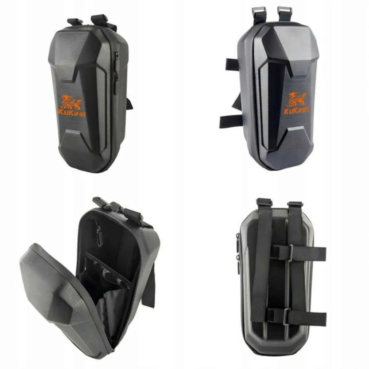 Kukirin Electric Scooter Bag 3L Hard Shell Secure Waterproof Rainproof Portable Front Premium Handlebar Mounted Organizer