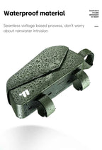 WEST BIKING Bicycle Magnetic Lid Top Tube Bag With Bolts Mounted & Straps MTB Road Bike Waterproof  Front Frame Structured Bag