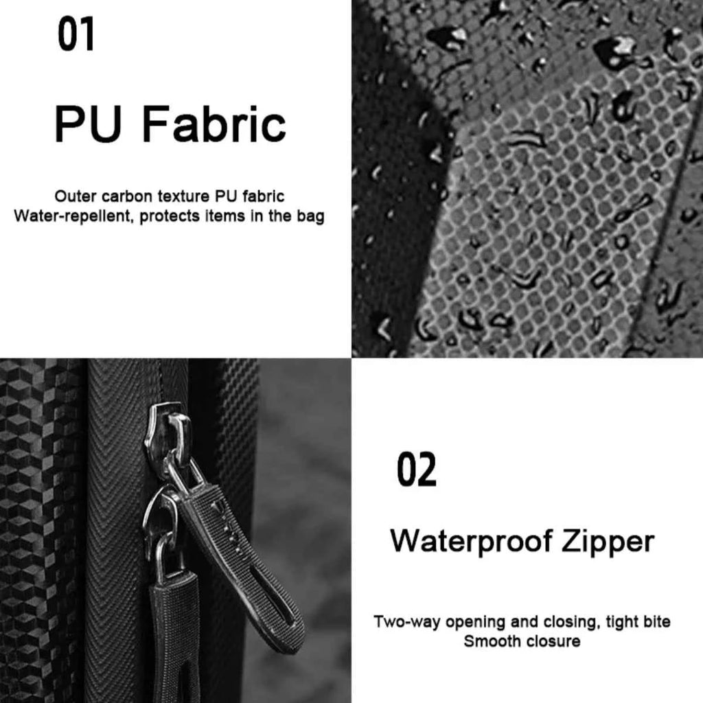 Kukirin Electric Scooter Bag 3L Hard Shell Secure Waterproof Rainproof Portable Front Premium Handlebar Mounted Organizer