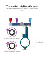 GUB P10 Bike Phone Holder Bracket Aluminum Alloy Motorcycle Bicycle Stand Mount Support Handlebar Clip for 55-100mm