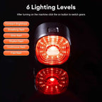 GlYO Bicycle Tail Light - Smart with Auto Brake Sensing / Non-Smart Option - IP66 Waterproof USB Rechargeable for MTB/Road Bike