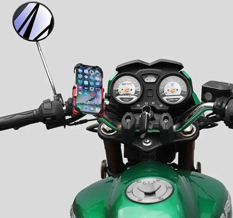 GUB P10 Bike Phone Holder Bracket Aluminum Alloy Motorcycle Bicycle Stand Mount Support Handlebar Clip for 55-100mm