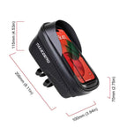 1L Bike Bag Bicycle Front Cell Mobile Phone Case Holder with Touchscreen Top Tube Cycling Bag Reflective MTB Bike Accessories