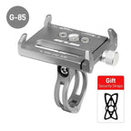 GUB P10 Bike Phone Holder Bracket Aluminum Alloy Motorcycle Bicycle Stand Mount Support Handlebar Clip for 55-100mm