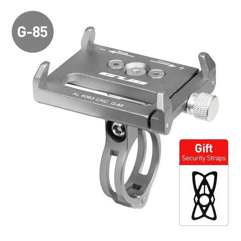 GUB P10 Bike Phone Holder Bracket Aluminum Alloy Motorcycle Bicycle Stand Mount Support Handlebar Clip for 55-100mm
