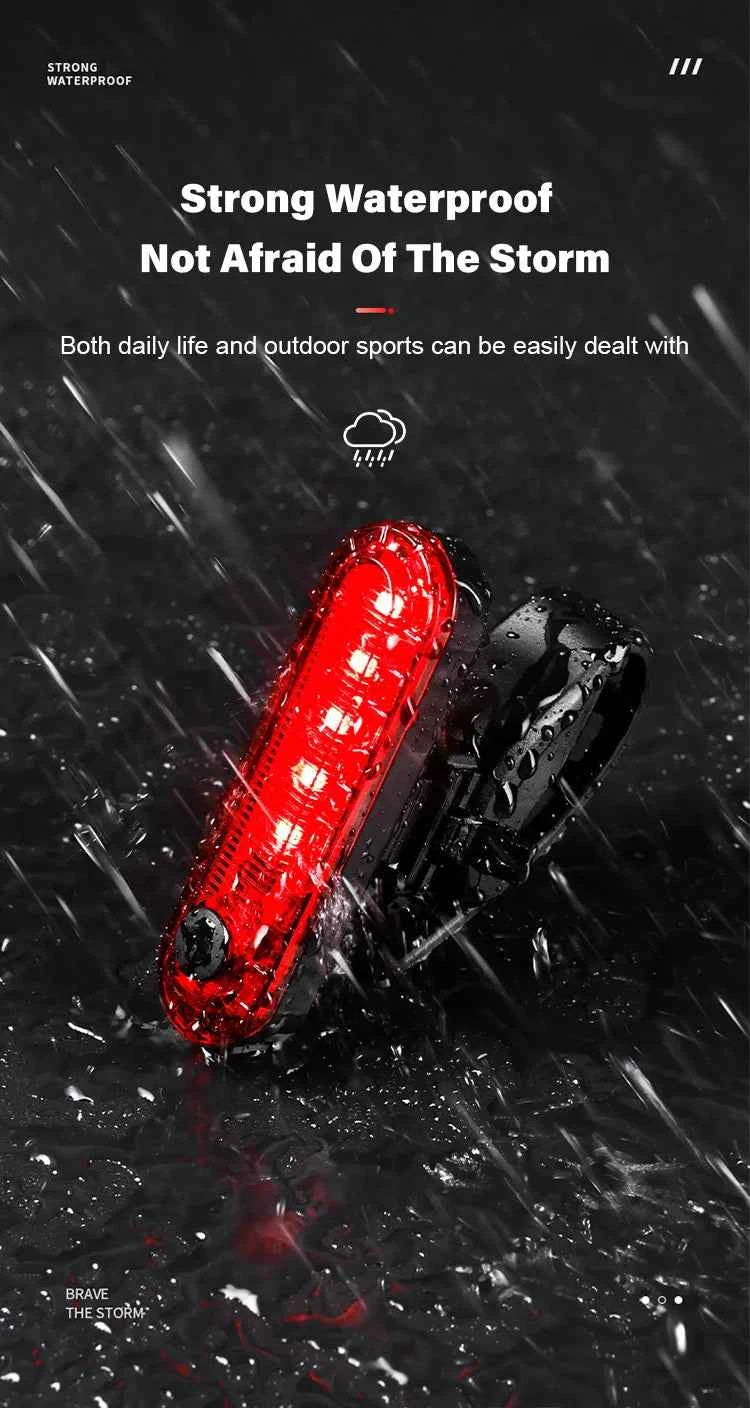 Heinast Bike Lighting Front and Rear Lights Bicycle Lamp Led Cycling Light Bike Flashlight for Bicycle Front Taillight Lantern
