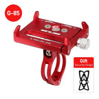 GUB P10 Bike Phone Holder Bracket Aluminum Alloy Motorcycle Bicycle Stand Mount Support Handlebar Clip for 55-100mm
