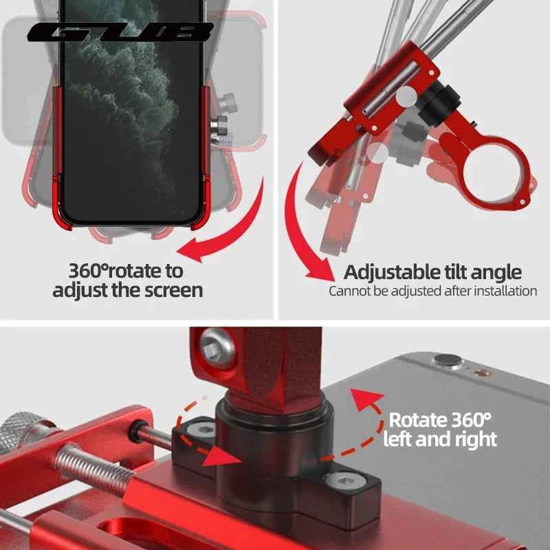 GUB P30 Bike Phone Holder Adjustable 360 Degree Bicycle Phone Stand Mount Riding Cycling MTB Cycling Accessories GUB G85 P10 G81