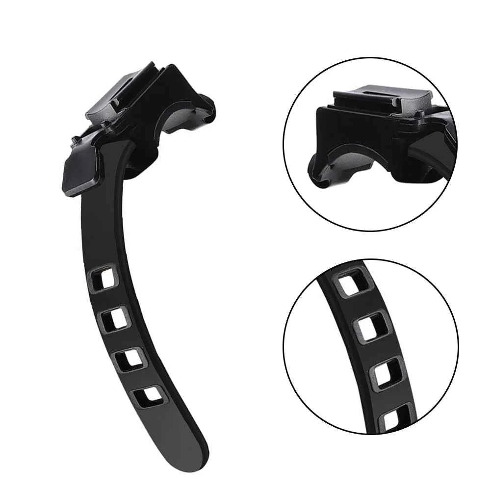 Bicycle Headlight Stand Mount MTB LED Lamp Bracket Cycle Head Light Holder Adaptor Bicycle Front Lamp Bracket Bike Light Bracket