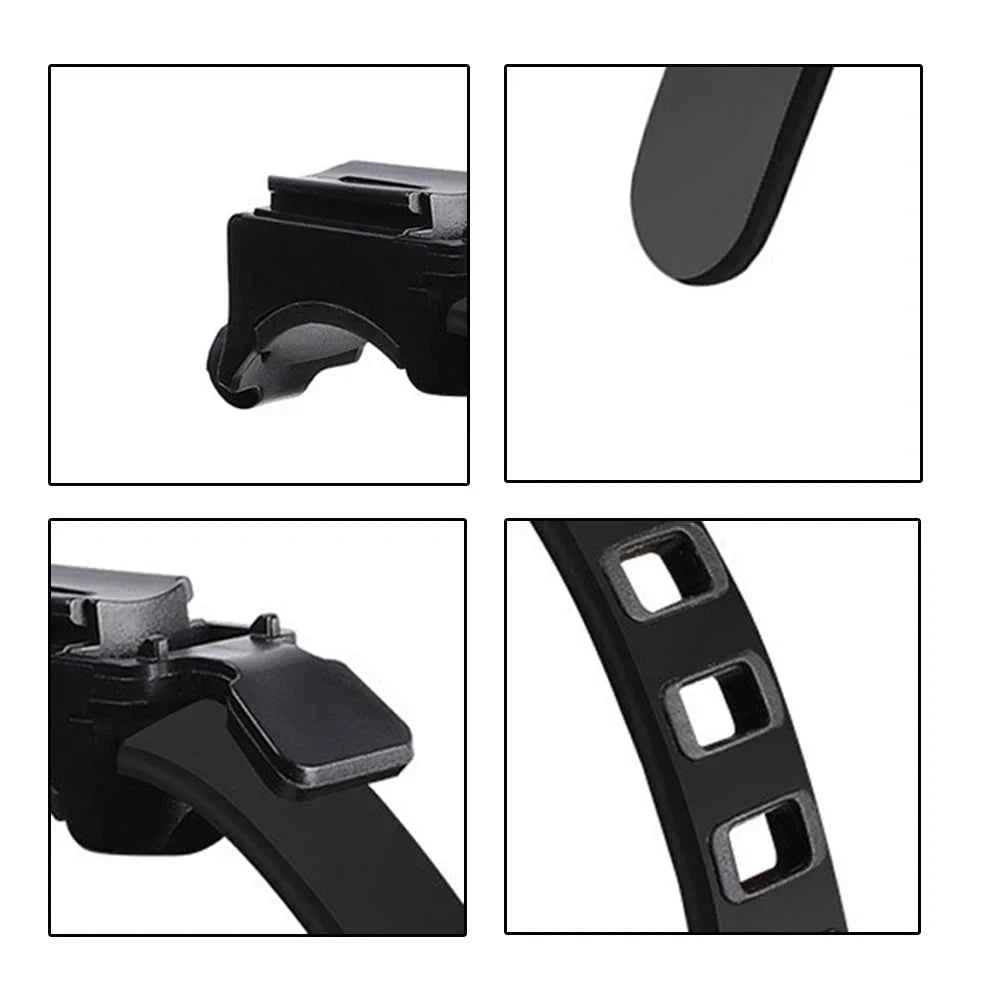 Bicycle Headlight Stand Mount MTB LED Lamp Bracket Cycle Head Light Holder Adaptor Bicycle Front Lamp Bracket Bike Light Bracket
