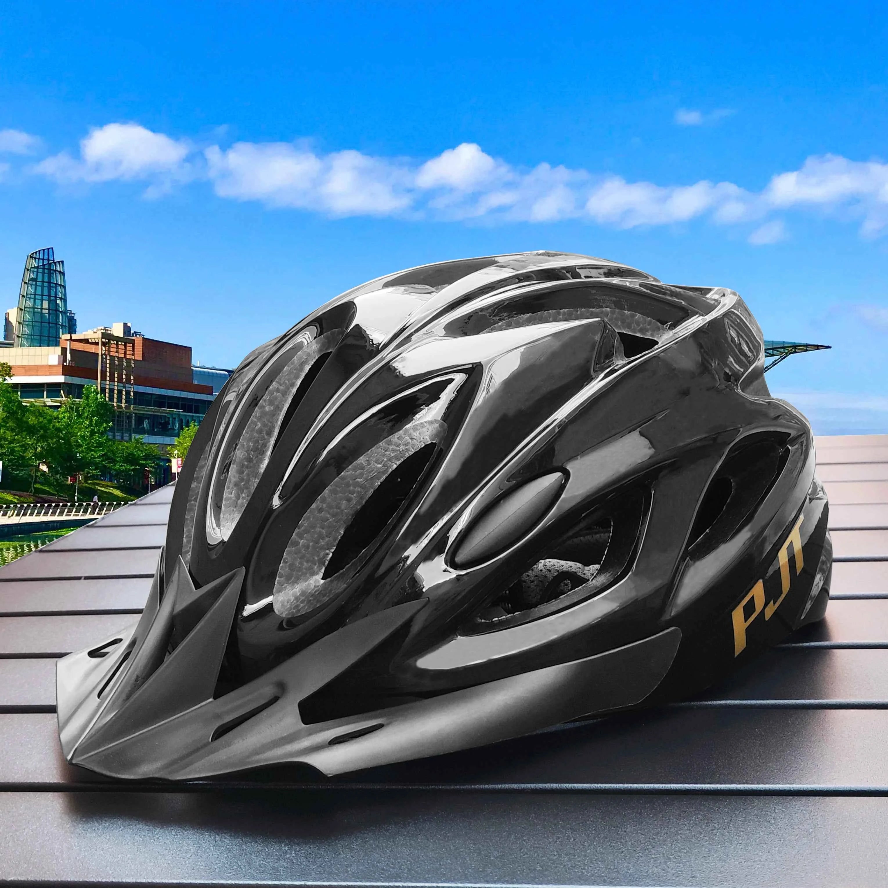 PMT New Cycling Helmet Comfort Lining Lightweight Hollow Riding Safety Head Protection Bicycle MTB Helmets Men Women Bike Helmet