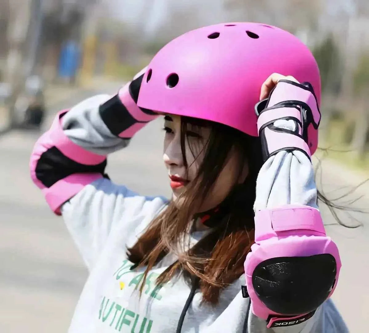 Ventilation Helmet Adult Children Outdoor Impact Resistance for Bicycle Cycling Rock Climbing Skateboarding Roller Skating
