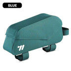 WEST BIKING Bicycle Magnetic Lid Top Tube Bag With Bolts Mounted & Straps MTB Road Bike Waterproof  Front Frame Structured Bag