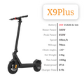 iXuFast X9PROMAX Electric Scooter 15.6Ah 550W Power Up to 25 mph