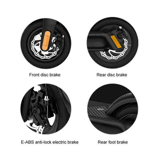 iXuFast X9PROMAX Scooter with 15.6Ah Capacity and 550W Power 25 mph Electric Scooter