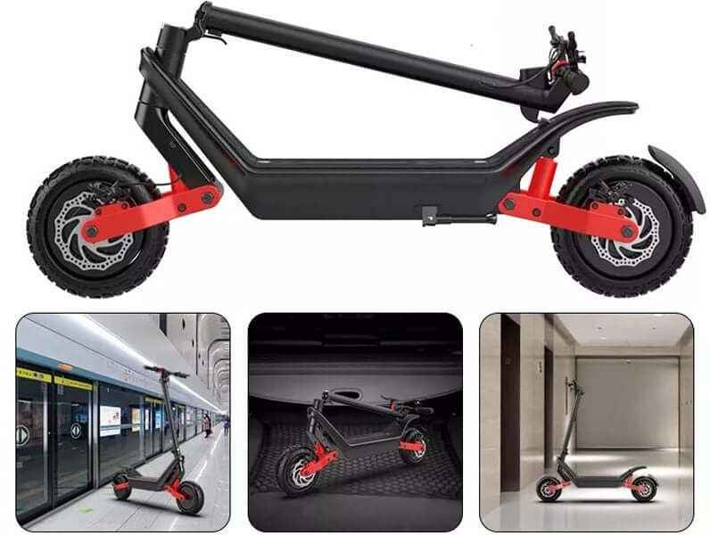 X10L Off Road Electric Scooter - 18.2Ah Battery & 2000W Power for Thrilling Adventures